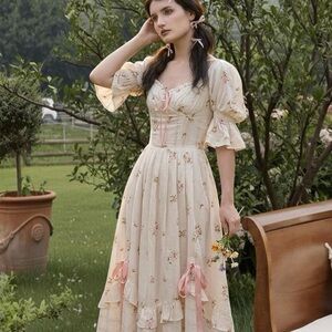 Lumina Venus Fairy Rose Corset Dress